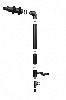 KIT conduit inox concentrique pour poêle à granulés Tubest Ø80-125 COAX Pellet 4750HB1 noir
