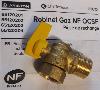 Robinet gaz Chaffoteaux  ref 65120204 Norme NF 2022 