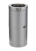Elément droit isolé réglable POUJOULAT 30-45 cm THERMINOX ZI, ER 30-45 150 ZI ref 23150044