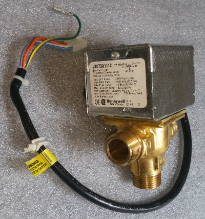 Vanne 3 voies équipée ref 61012876 pour Module Chaleur Douce Chaffoteaux 1015133
