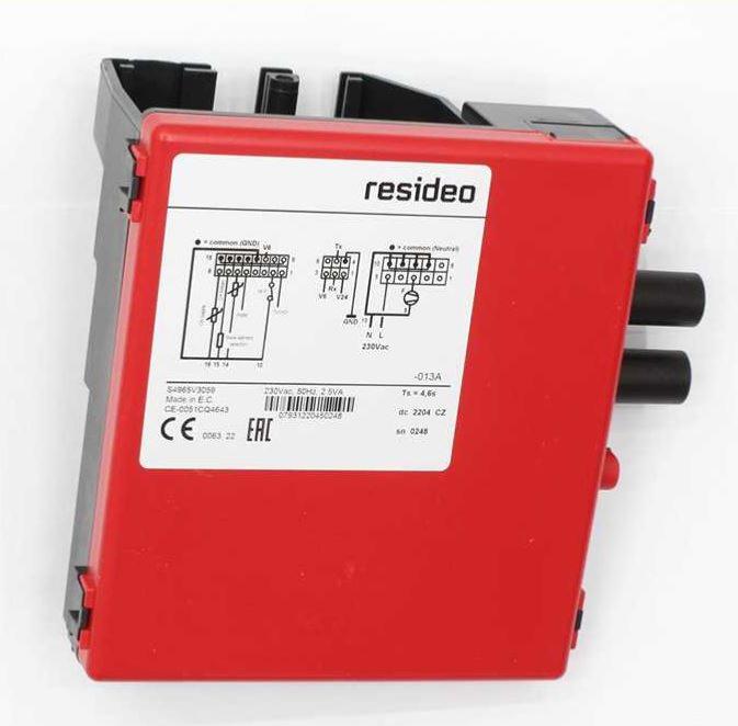 Boitier de commande et d'allumage 5750061 pour chaudière ROTEX GSU 530 S et GSU 25 