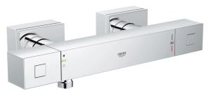 Mitigeur thermostatique douche GROHE Grohtherm Cube avec raccords S réf 34509000