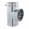Té 90° double paroi isolé JONCOUX D153 réf 153015