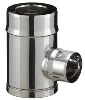 Té de branchement concentrique Ø100/150 Inox  POUJOULAT PGI Réf. 37100475