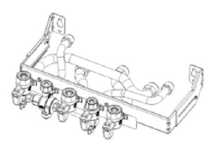 Barrette de remplacement ELM gamme 5 FF par Chaffoteaux  Inoa,Urbia,Talia 3678508