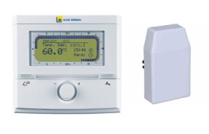 Régulation à programmation hebdomadaire avec sonde ELM Leblanc FW100 Ref  7719002922