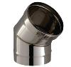Coude 45° Tubaginox ED-45-250-SL,  Poujoulat Ø 250 ref 36250021