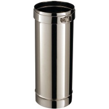 Elément droit simple paroi INOX POUJOULAT 45 cm CONDENSOR ED 450-180 CD Ref. 44180004